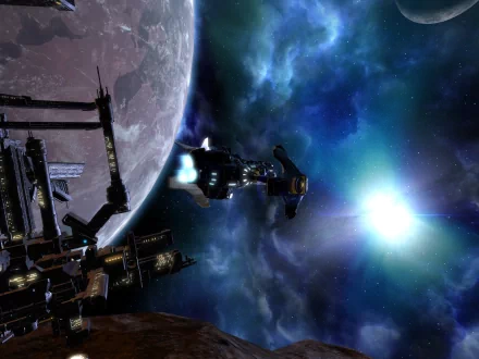 spaceship space video game terran conflict HD Desktop Wallpaper | Background Image