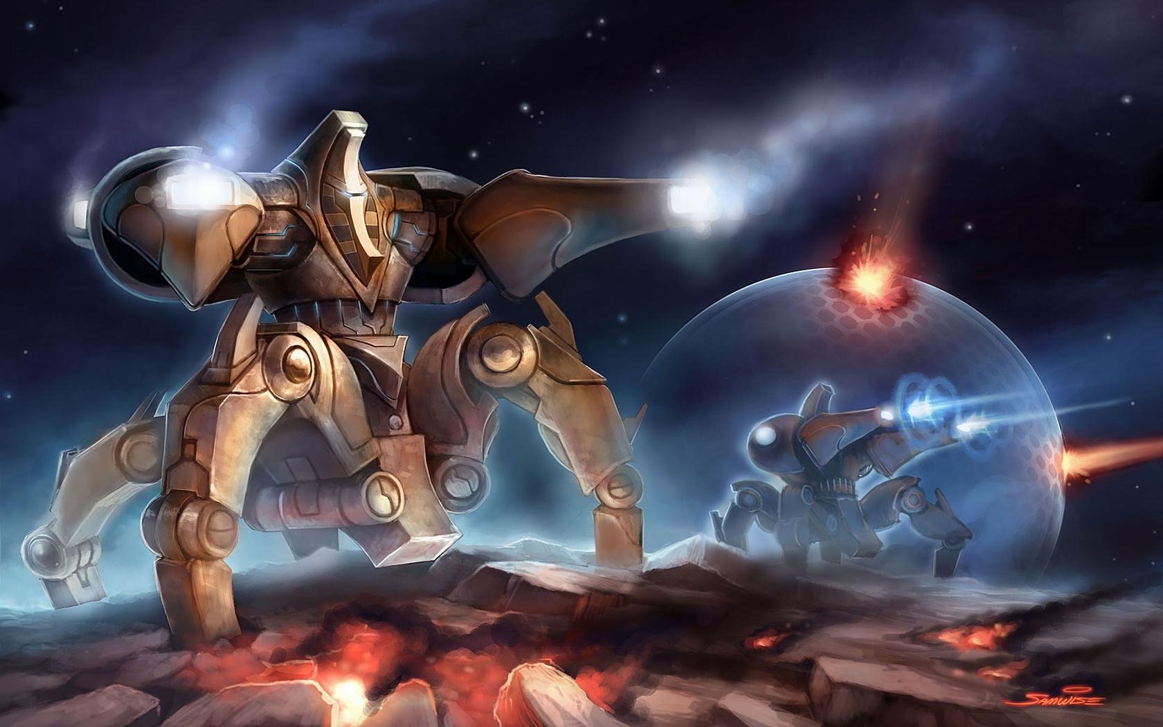 Download Video Game Starcraft II Wallpaper