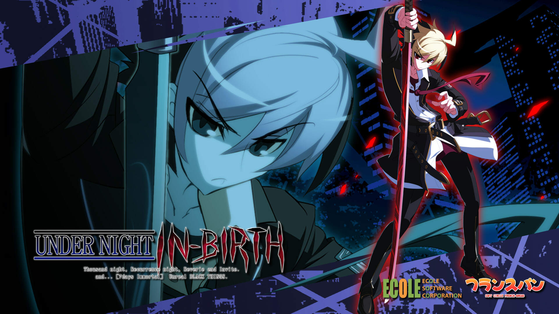 Anime Under Night In-Birth HD Wallpaper | Background Image