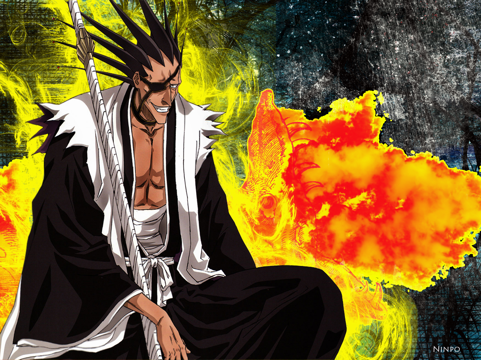 Download Kenpachi Zaraki Anime Bleach Wallpaper