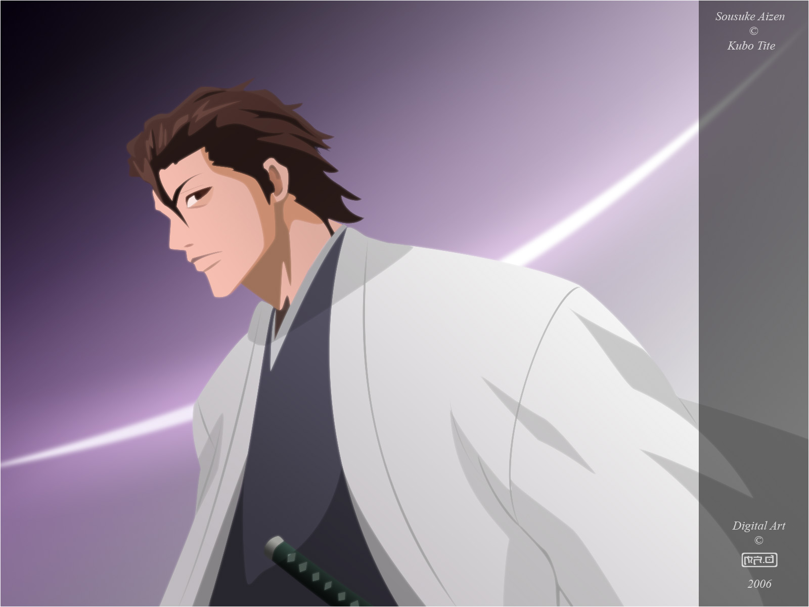 Download Sōsuke Aizen Anime Bleach Wallpaper
