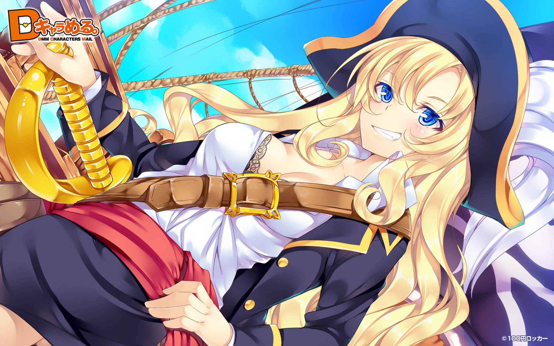 Download Anime Pirate HD Wallpaper by Ichijou Hitoshi