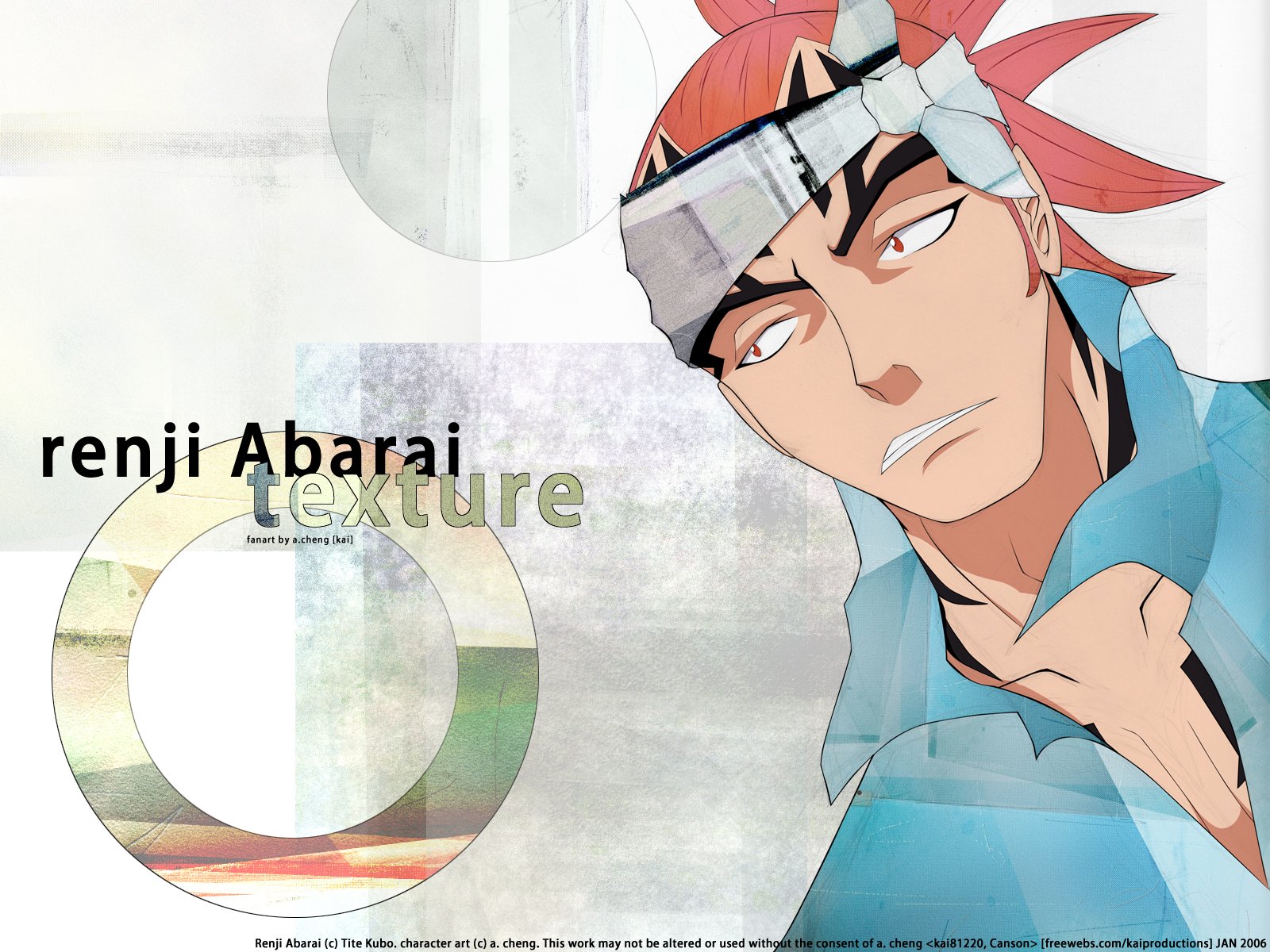 Download Renji Abarai Anime Bleach Wallpaper