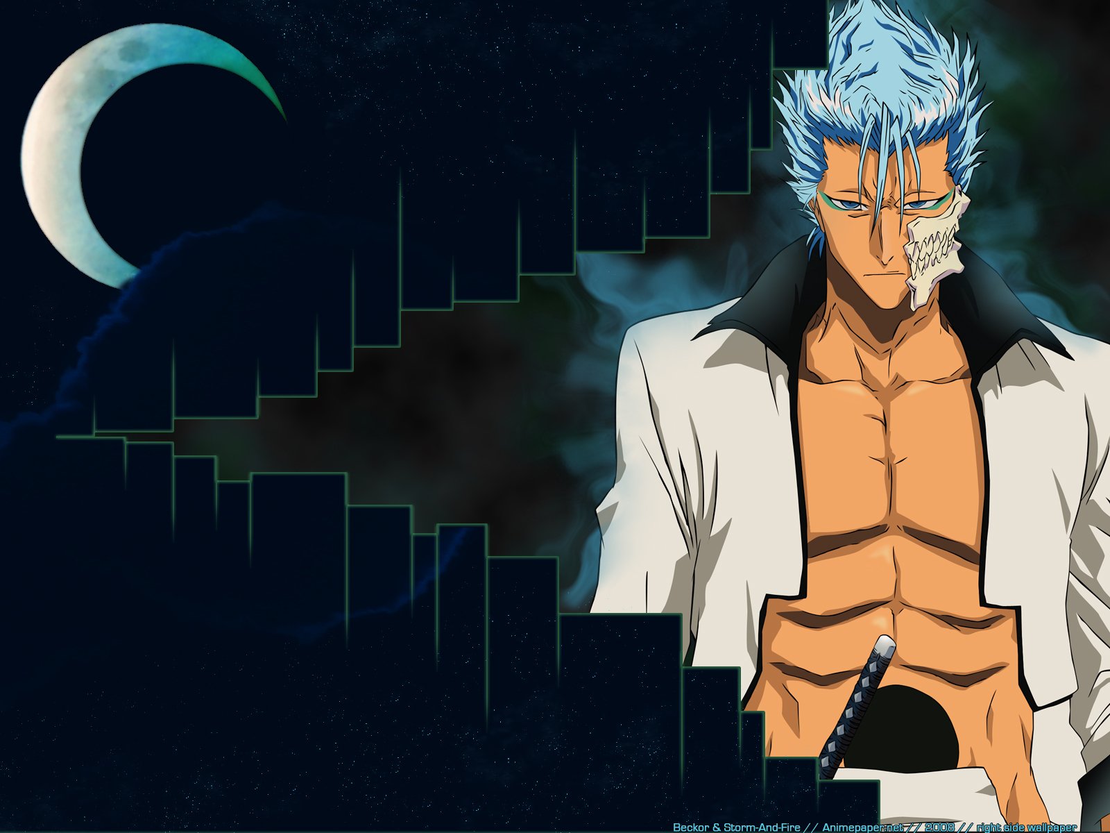 Download Grimmjow Jaegerjaquez Anime Bleach Wallpaper