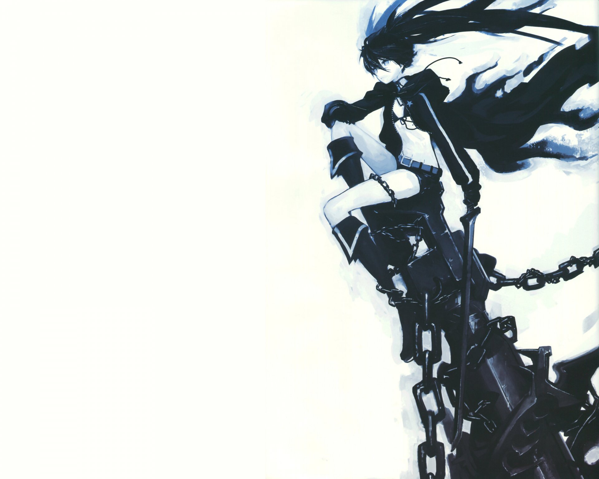 Download Anime Black Rock Shooter 4k Ultra Hd Wallpaper