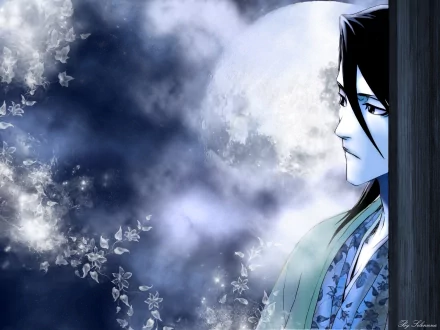Byakuya Kuchiki Anime Bleach HD Desktop Wallpaper | Background Image