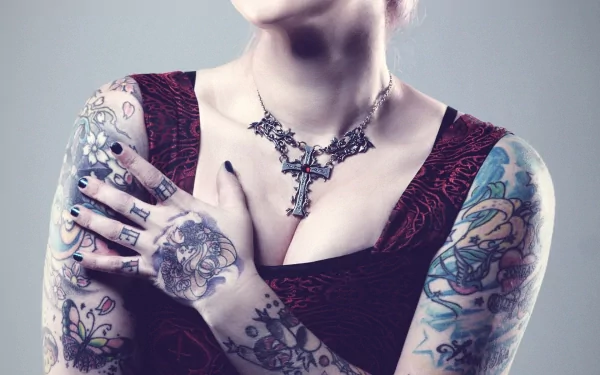 woman tattoo HD Desktop Wallpaper | Background Image