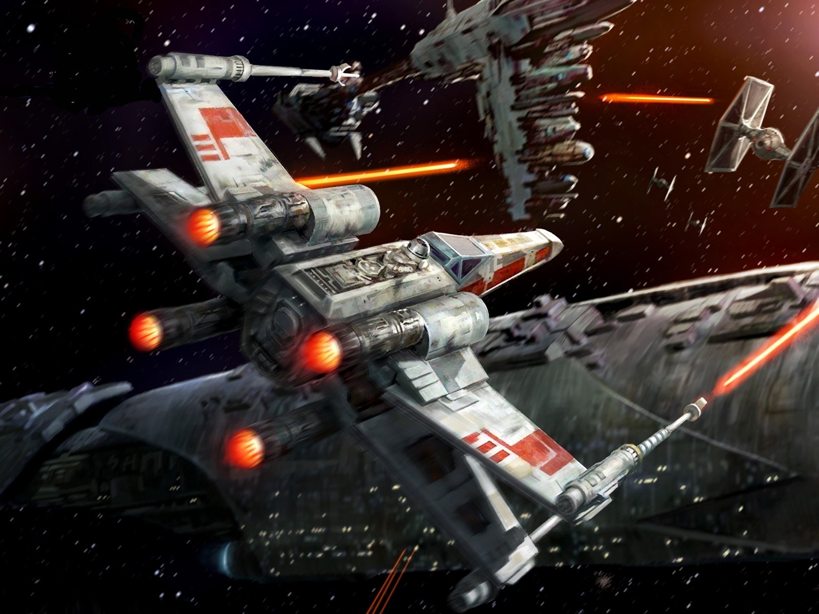 Download hd wallpapers of 28337fantasy Art Star Wars Xwing Free  download High Quality and Widesc  Star wars spaceships Star wars images  Star wars wallpaper