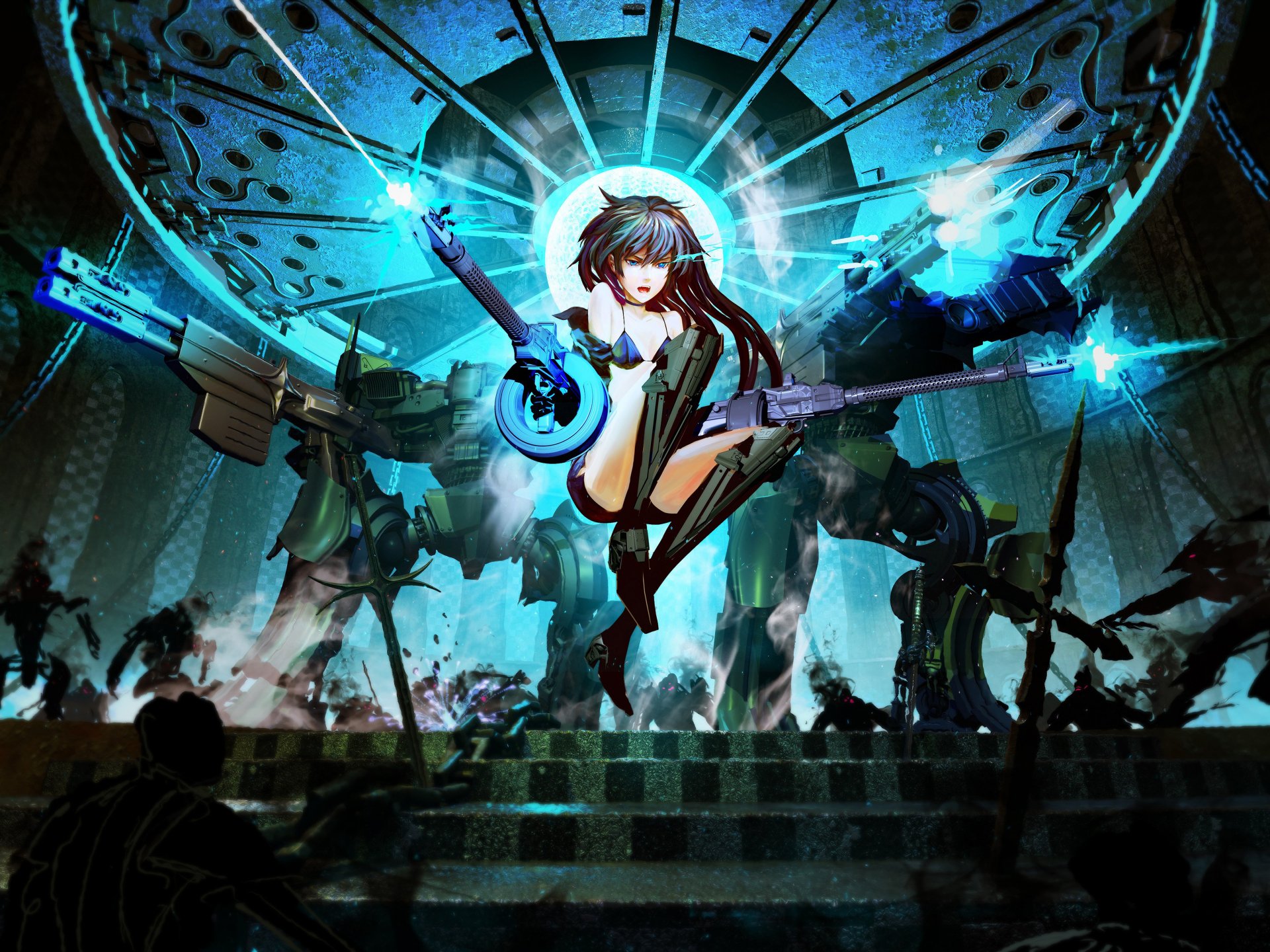 Black Rock Shooter K Ultra HD Wallpaper And Background Image X ID