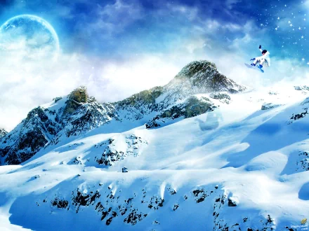 snowboarding Sports HD Desktop Wallpaper | Background Image