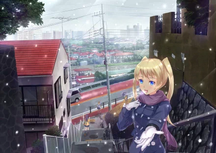  Winter School Time by 風乃