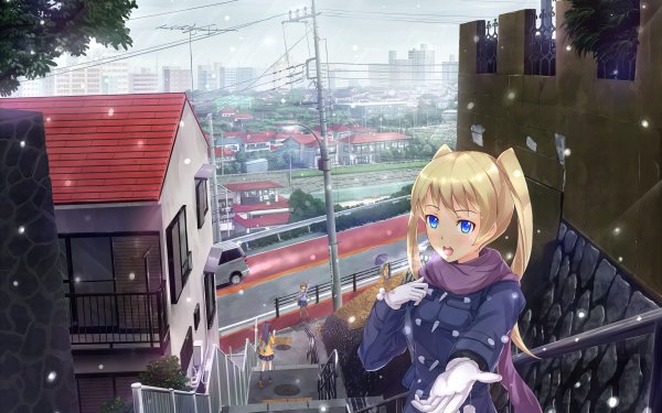 Anime Original Winter HD Wallpaper | Background Image