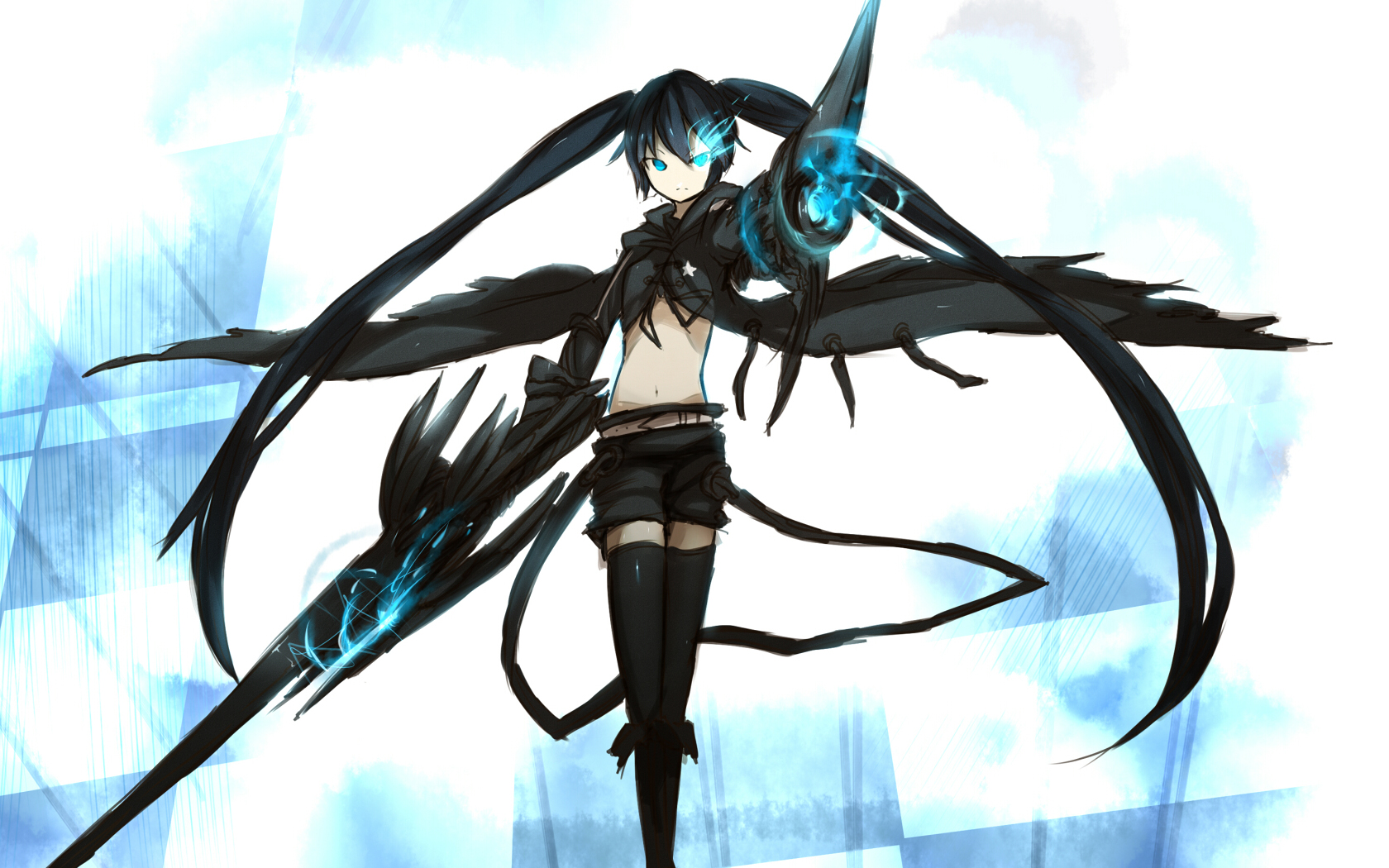 Black rock shooter картинки