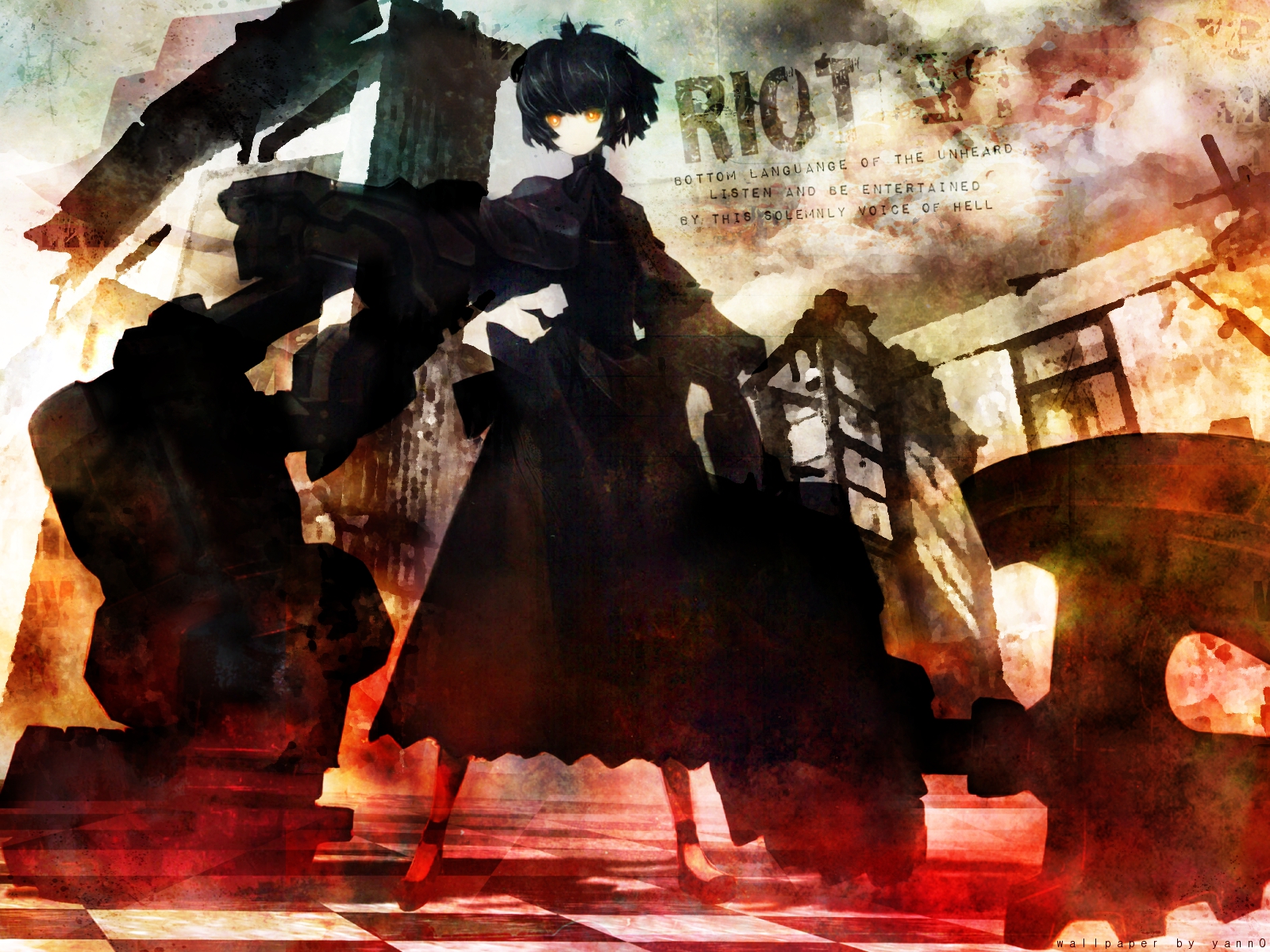 Anime Black Rock Shooter HD Wallpaper | Background Image