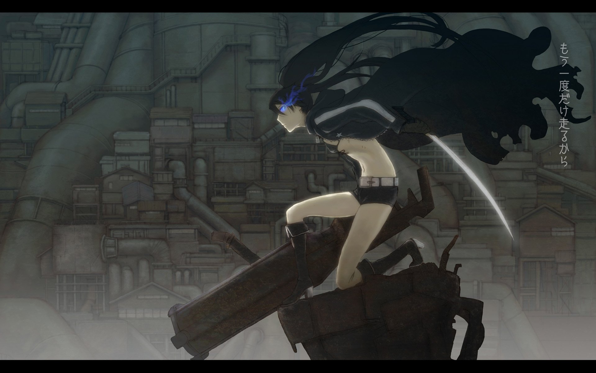 Anime Black Rock Shooter HD Wallpaper
