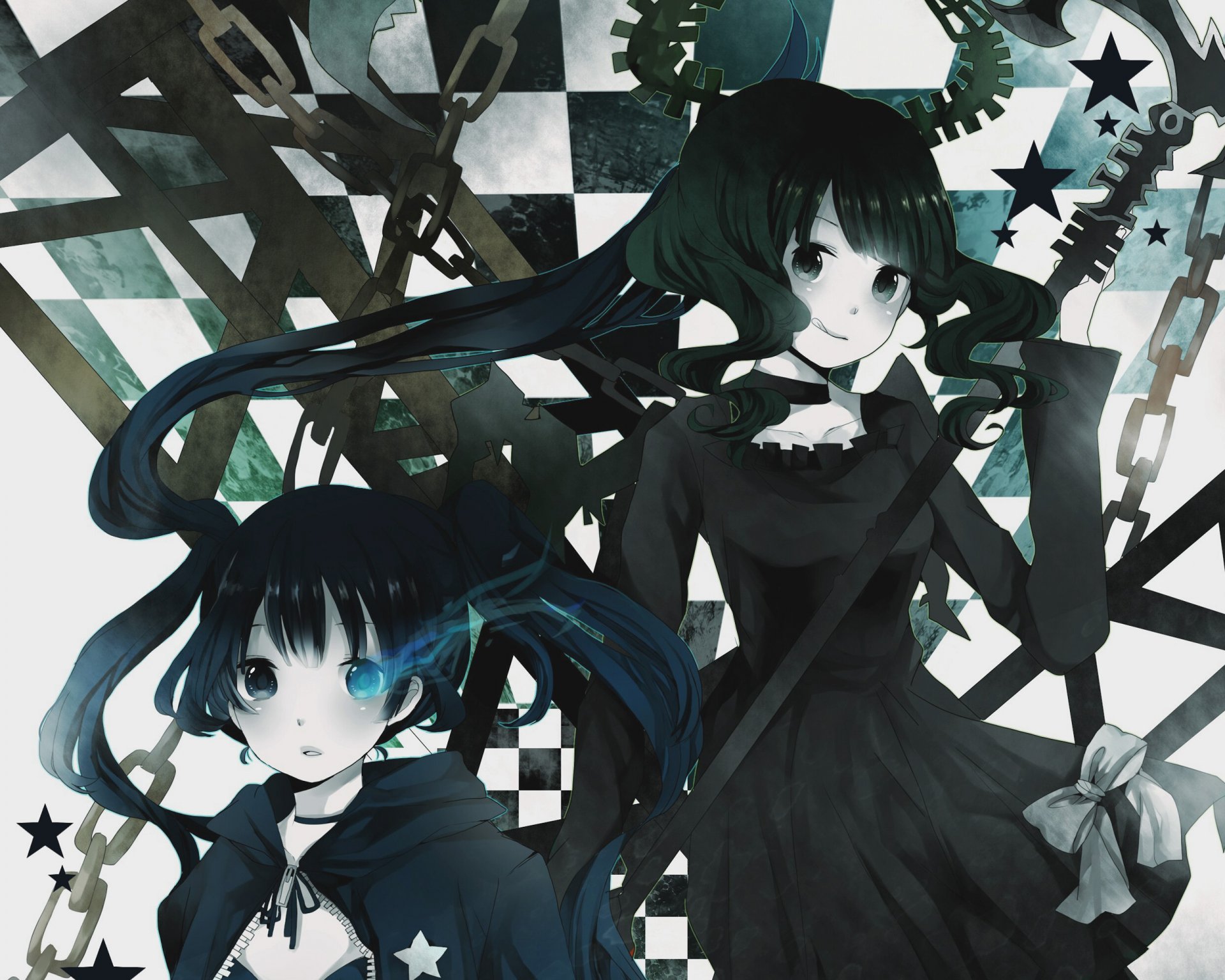 Download Dead Master (Black Rock Shooter) Anime Black Rock Shooter HD Wallpaper
