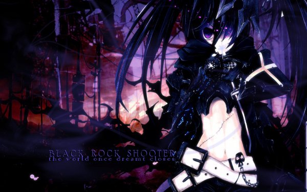 Anime Black Rock Shooter Insane Black Rock Shooter HD Wallpaper | Background Image