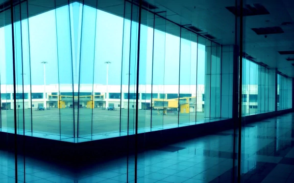 man made airport HD Desktop Wallpaper | Background Image