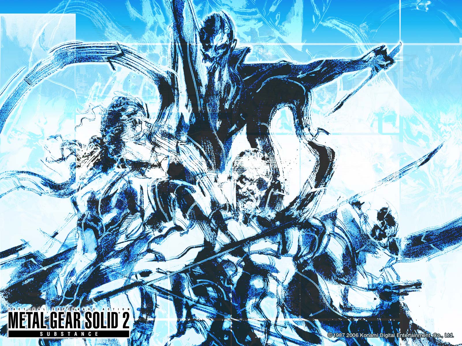 Metal Gear Solid 2 Substance Wallpaper By Yoji Shinkawa