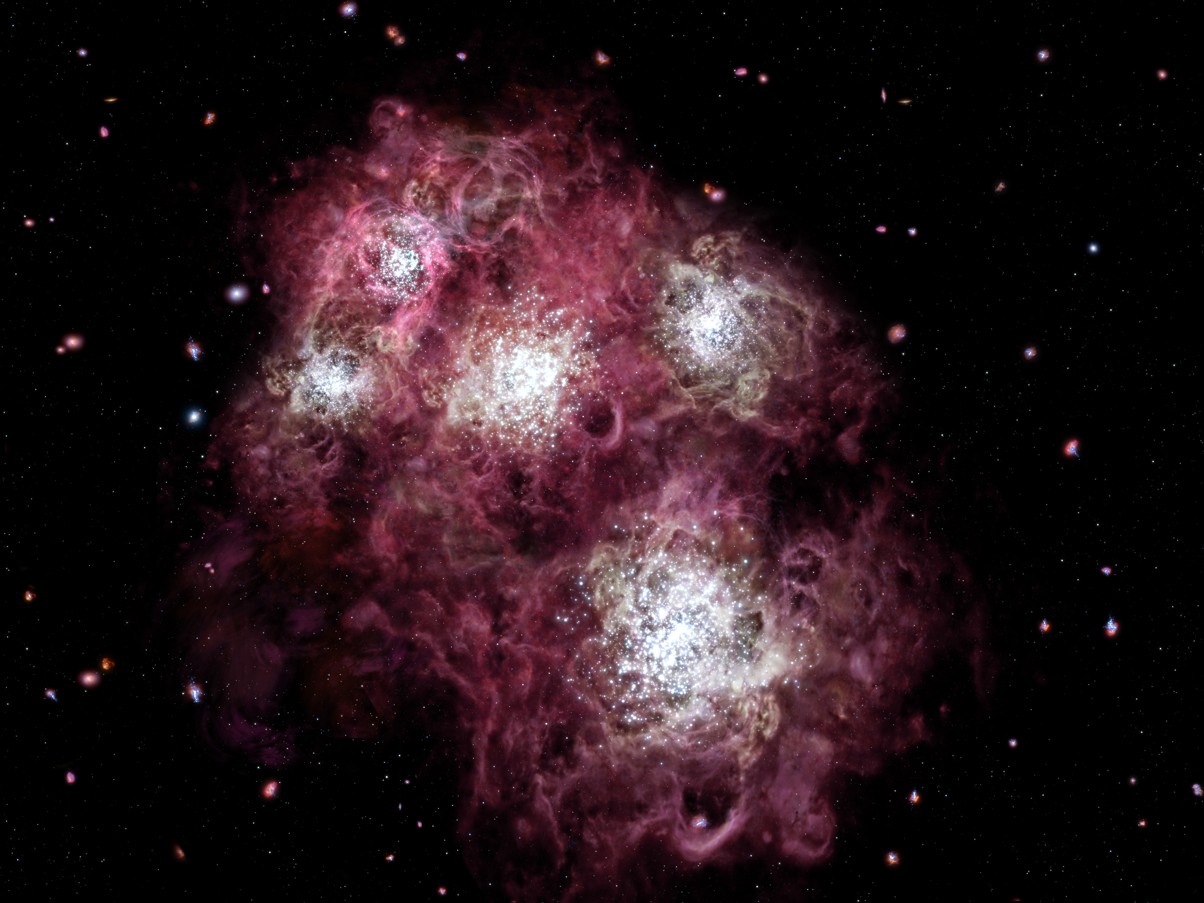 Sci Fi Nebula 4k Ultra HD Wallpaper