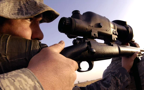 military sniper HD Desktop Wallpaper | Background Image