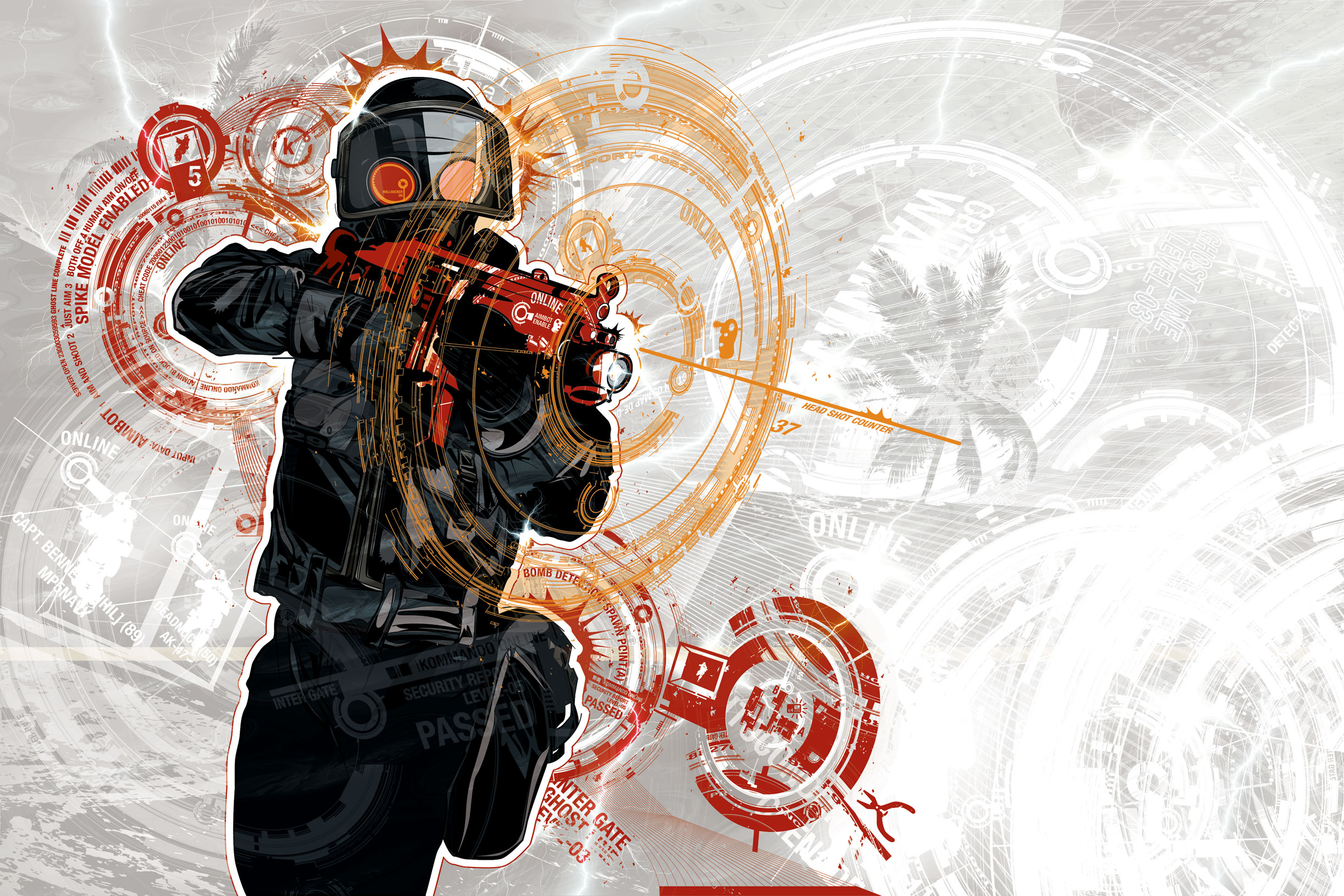 Download Cs:go Wallpaper in 1366x768 Resolution