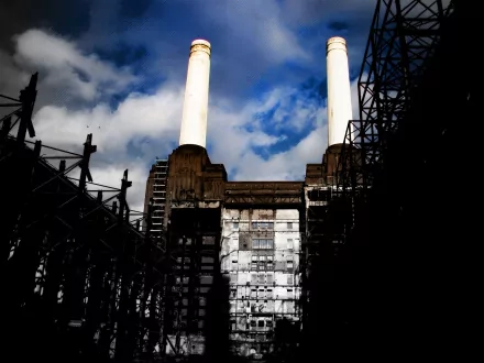 man made factory HD Desktop Wallpaper | Background Image