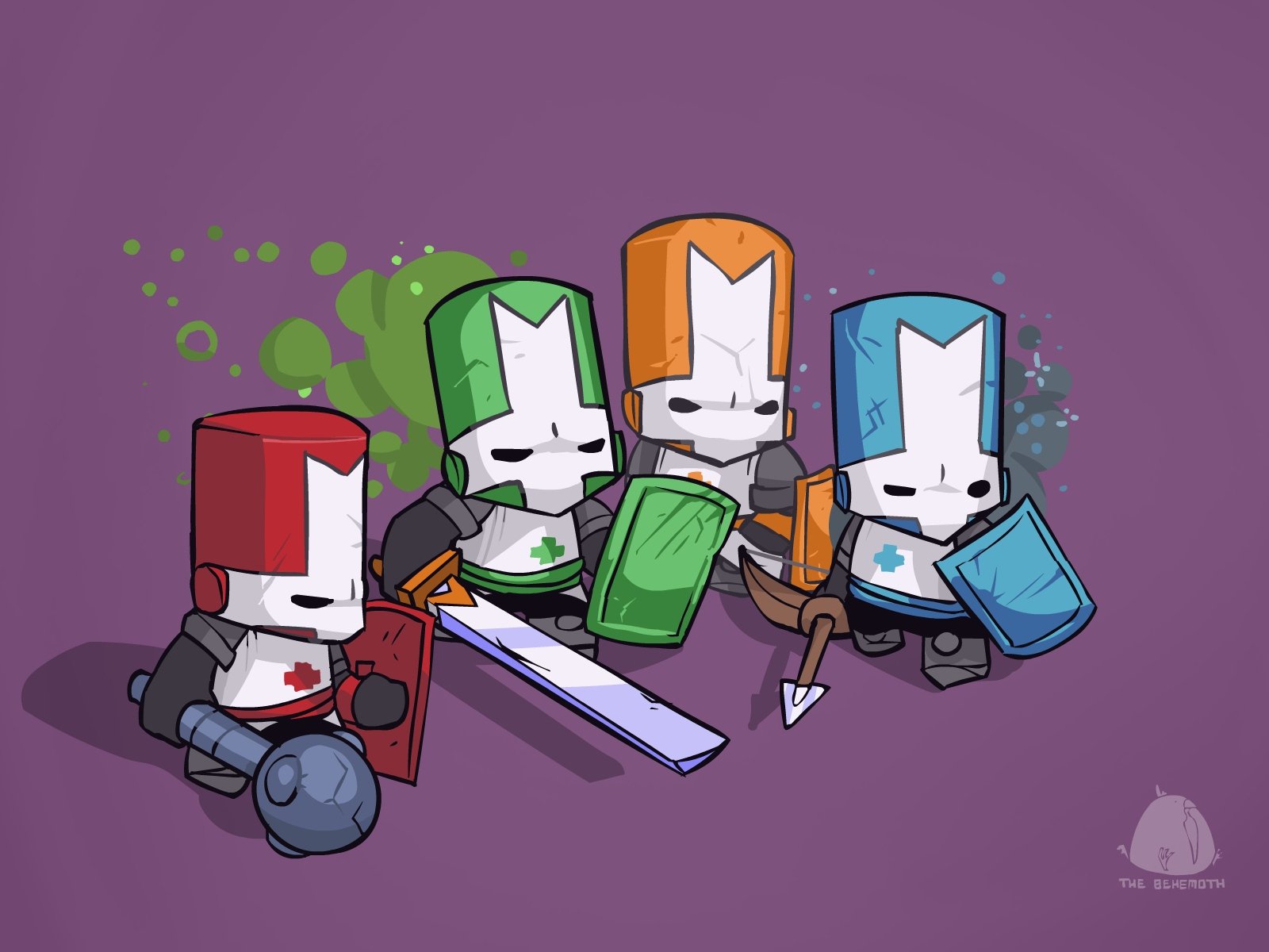 castle crashers wallpaper