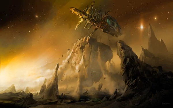 Dead Space Sci Fi spaceship HD Desktop Wallpaper | Background Image
