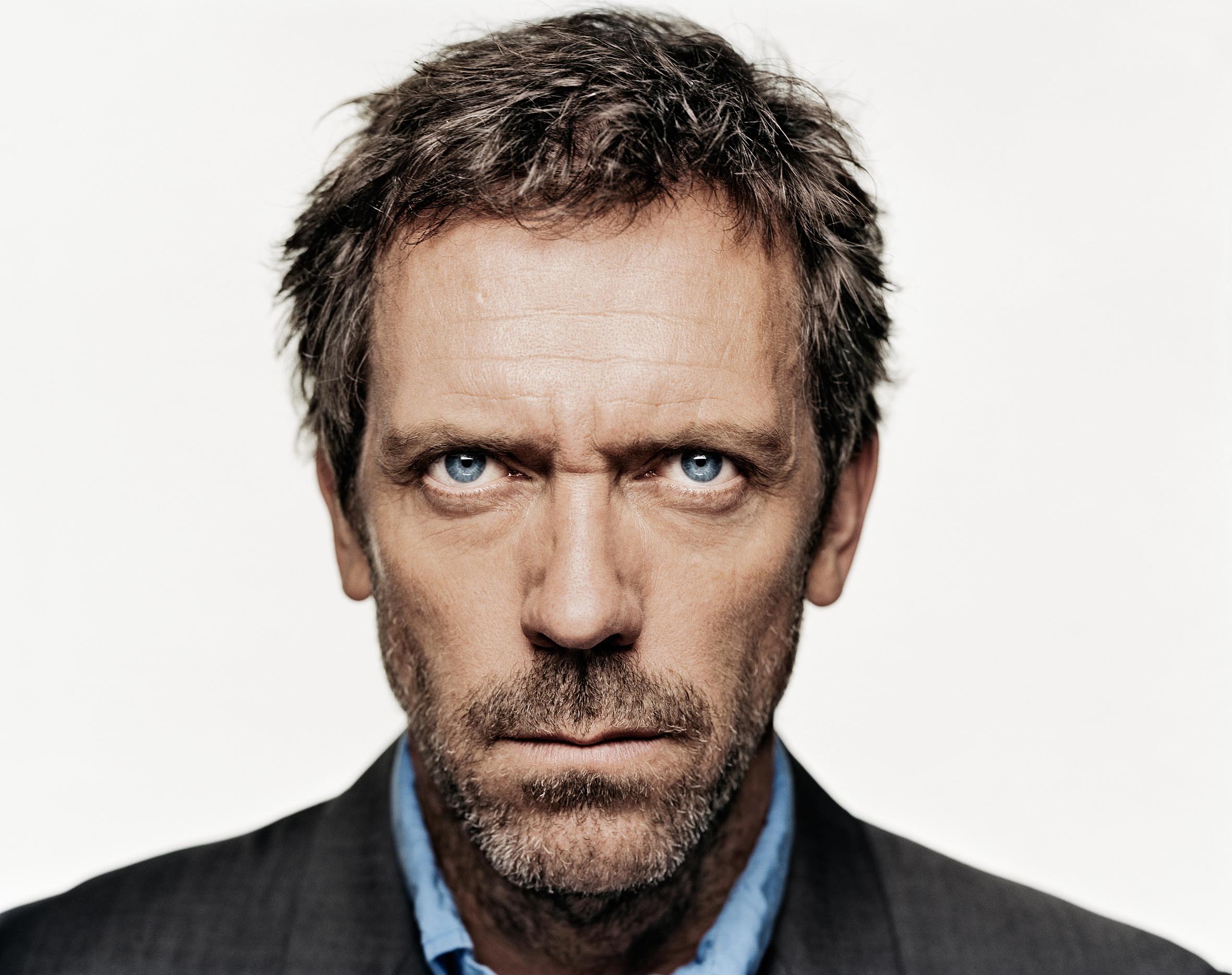 Dr. Gregory House, portrayed by actor Hugh Laurie.