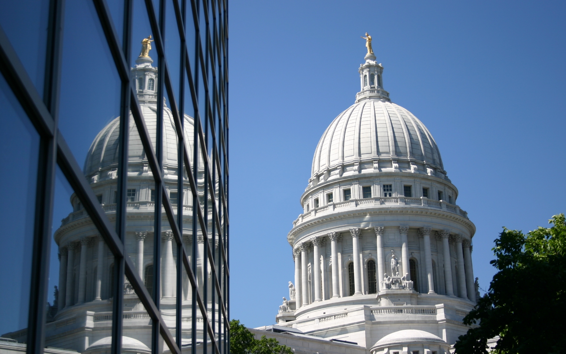 Man Made Wisconsin State Capitol HD Wallpaper | Background Image