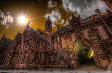 sun England man made Birmingham HD Desktop Wallpaper | Background Image