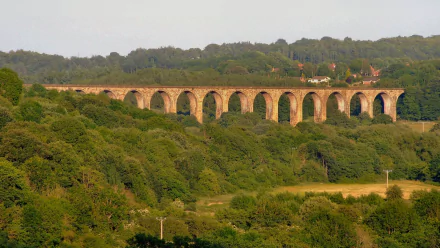 man made Pontcysyllte Aqueduct HD Desktop Wallpaper | Background Image