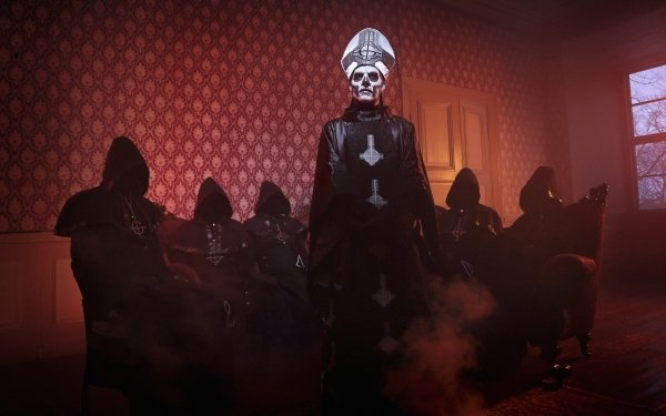 Music Ghost B.C. Heavy Metal Swedish Band Dark Satanic HD Wallpaper | Background Image