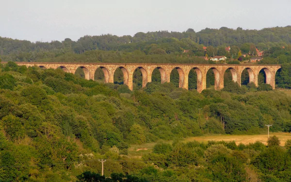 man made Pontcysyllte Aqueduct HD Desktop Wallpaper | Background Image
