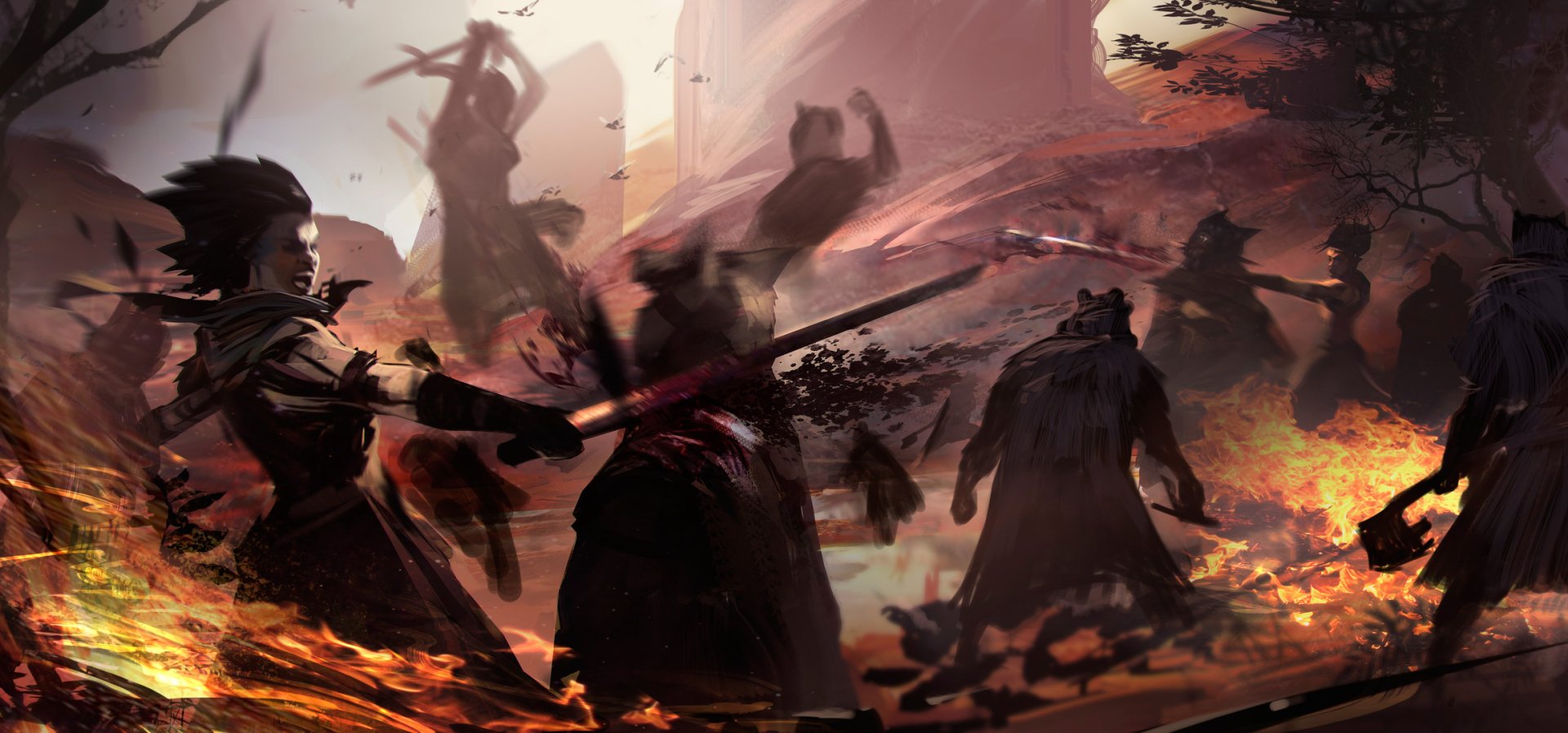 Download Video Game Skara: The Blade Remains HD Wallpaper