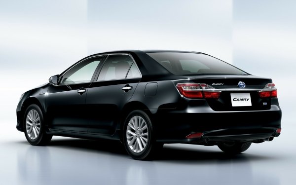 Vehicles Toyota Camry Toyota Camry Black HD Wallpaper | Background Image