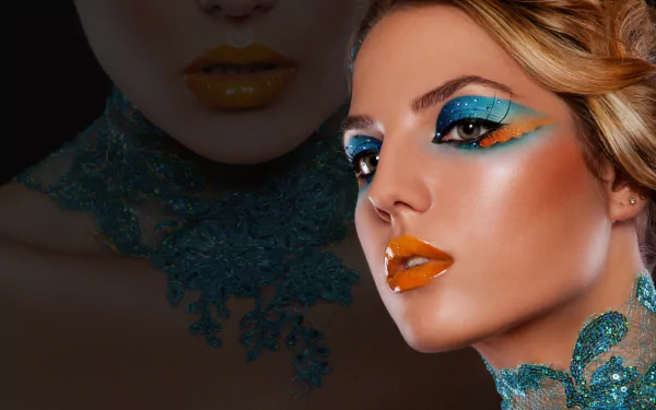 makeup woman face HD Desktop Wallpaper | Background Image