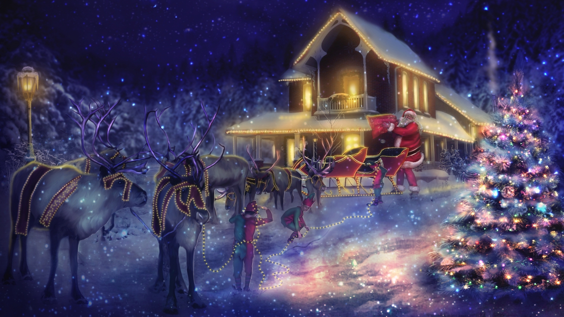 Đêm Giáng Sinh đến rồi. Hãy cùng xem những hình ảnh lung linh về đêm lễ hội, để cảm nhận được không khí ấm áp và hân hoan của mùa lễ này.