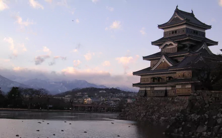 man made matsumoto castle HD Desktop Wallpaper | Background Image