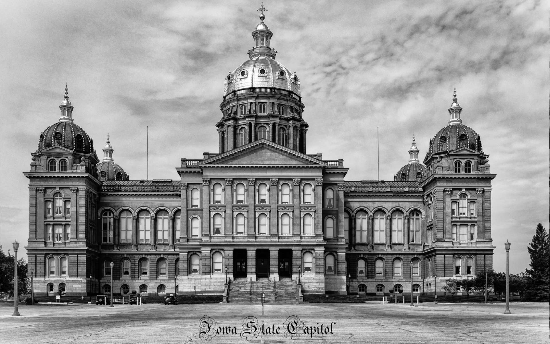 Download Man Made Iowa State Capitol HD Wallpaper