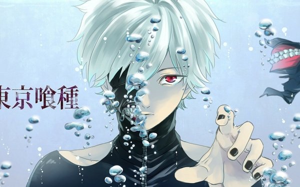 Anime Tokyo Ghoul Ken Kaneki Agua White Hair Mano Fondo de pantalla HD | Fondo de Escritorio