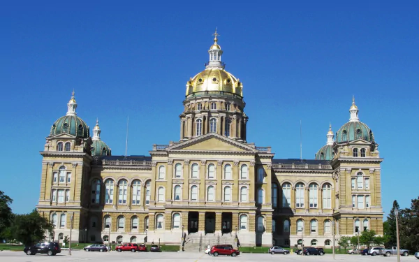 man made Iowa State Capitol HD Desktop Wallpaper | Background Image