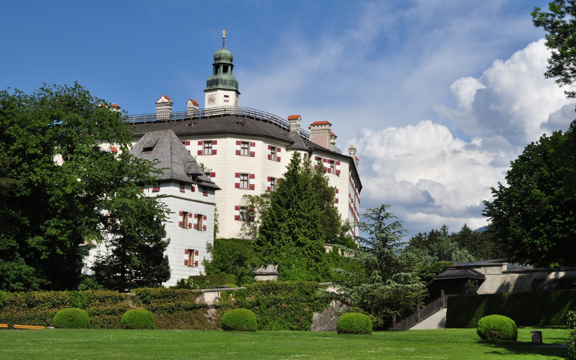 Man Made Ambras Castle HD Wallpaper | Background Image