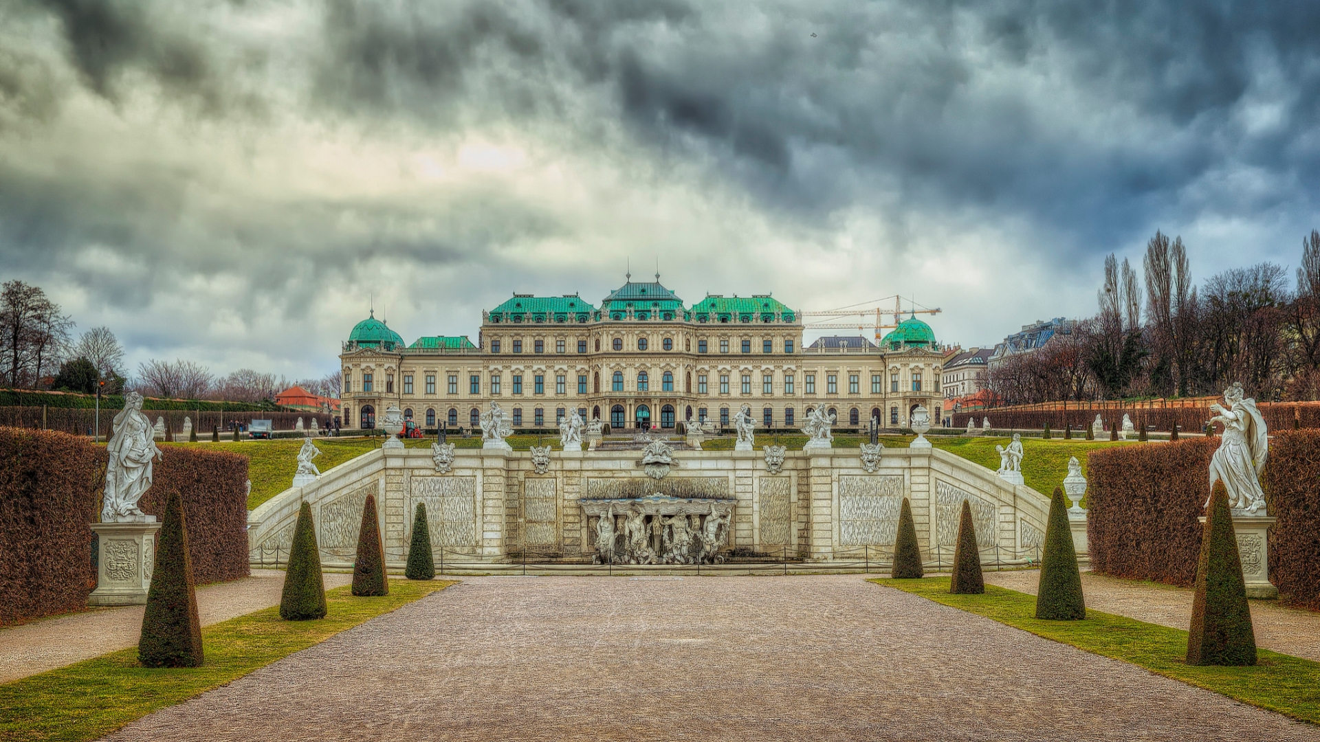 Man Made Belvedere Palace HD Wallpaper | Background Image
