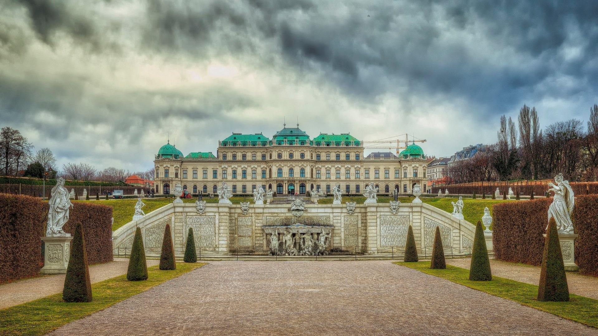 Download Man Made Belvedere Palace HD Wallpaper