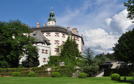 man made Ambras Castle HD Desktop Wallpaper | Background Image