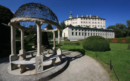 man made Ambras Castle HD Desktop Wallpaper | Background Image