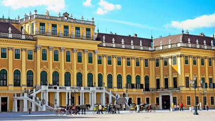 man made Schönbrunn Palace HD Desktop Wallpaper | Background Image
