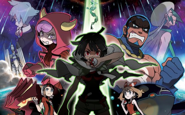 Video Game Pokémon: Omega Ruby and Alpha Sapphire Pokémon Rayquaza Zinnia Brendan May HD Wallpaper | Background Image